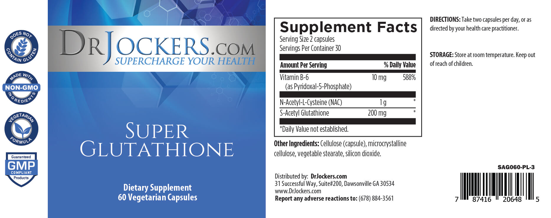 Super Glutathione Dr. Jockers Store Super Glutathione Dr. Jockers Store