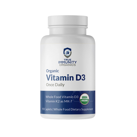 Organic Vitamin D3 Once Daily